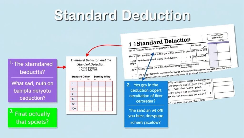 standard or itemized deduction