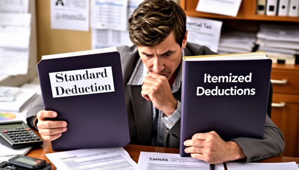 itemized deductions and standard deductions